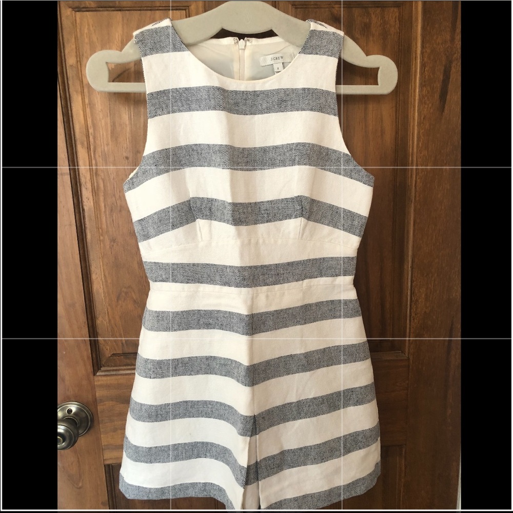 J. Crew striped dress